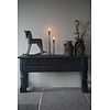 Oude Wandtafel | Houtsnijwerk | Zwart | B152 cm