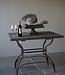 Rene Houtman Tafel Met IJzeren Voet | H79 x B100 x D80 cm