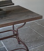 Rene Houtman Tafel Met IJzeren Voet | H79 x B100 x D80 cm