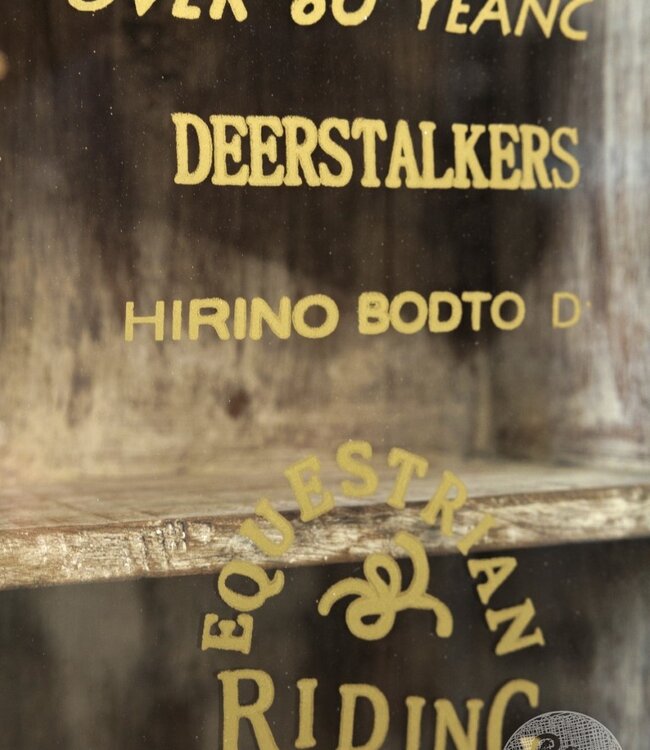 Be-Uniq Origineel Oud Vitrinekastje | India | H64xB35xD20 cm