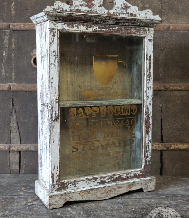 Be-Uniq Origineel Oud Vitrinekastje | India | H68xB42xD15 cm