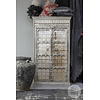 Unieke Oude Kast | Zilver | H193xB100xD45 cm