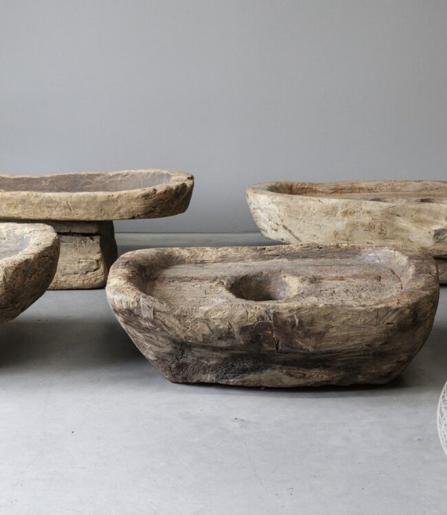 Be-Uniq Oude Vijzel Salontafel | Nepal | H34xB120xD48 cm