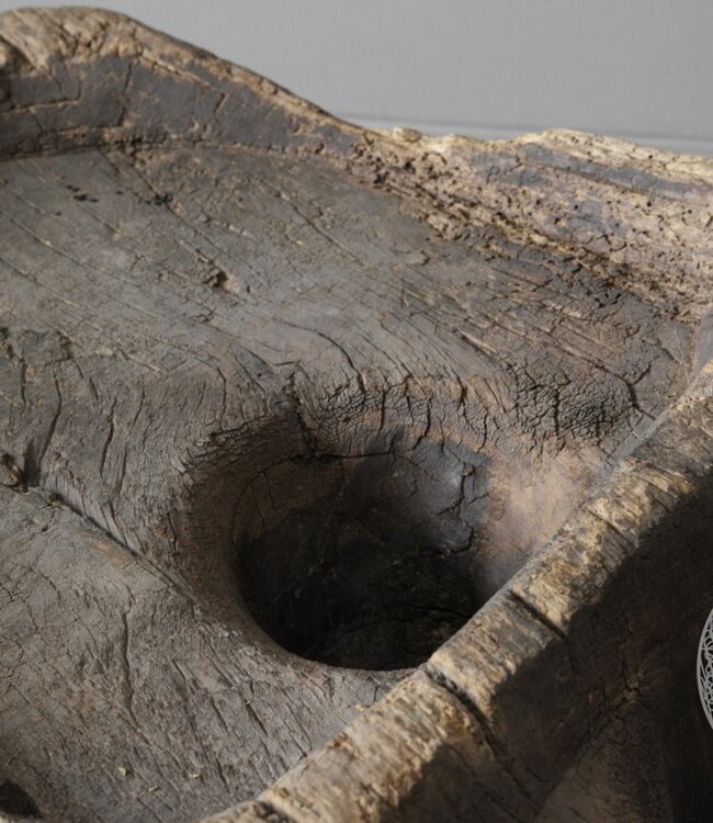 Be-Uniq Oude Vijzel Salontafel | Nepal | H40xB124xD48 cm