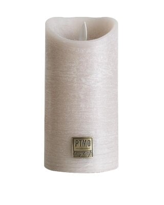 PTMD LED Lichtkaars Met Beweegbare Vlam Beige L