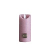 LED Lichtkaars Met Beweegbare Vlam Floral Roze XS
