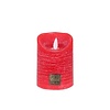 LED Lichtkaars Met Beweegbare Vlam Rood S