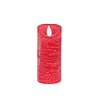 LED Lichtkaars Met Beweegbare Vlam Rood XS
