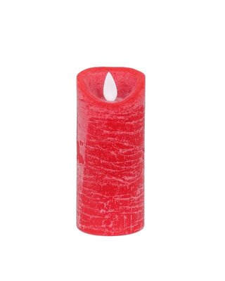 PTMD LED Lichtkaars Met Beweegbare Vlam Rood XS