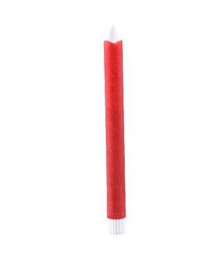 PTMD LED Dinerkaars Met Beweegbare Vlam Rood Set Van 2