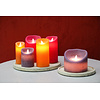LED Lichtkaars Met Beweegbare Vlam Roze L