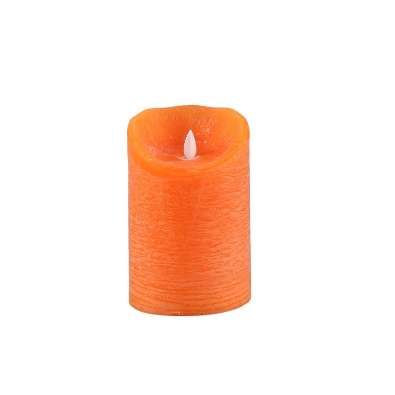 PTMD LED Lichtkaars Met Beweegbare Vlam Oranje L