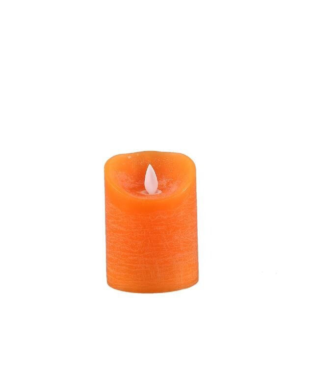 PTMD LED Lichtkaars Met Beweegbare Vlam Oranje S
