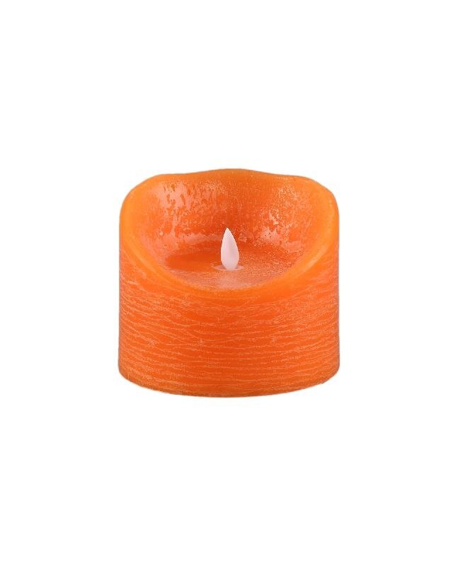 PTMD LED Lichtkaars Met Beweegbare Vlam Oranje XL