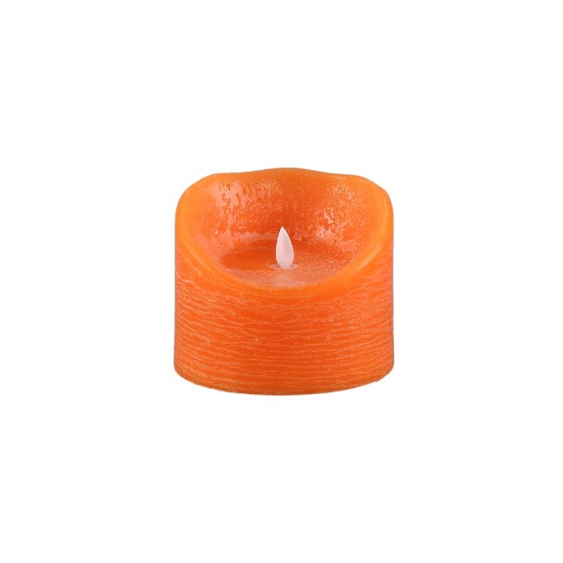 PTMD LED Lichtkaars Met Beweegbare Vlam Oranje XL