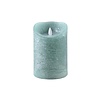 LED Lichtkaars Met Beweegbare Vlam Groen Blauw L