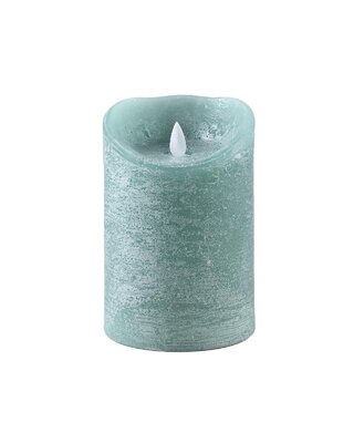 PTMD LED Lichtkaars Met Beweegbare Vlam Groen Blauw L