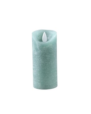 PTMD LED Lichtkaars Met Beweegbare Vlam Groen Blauw XS