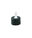 PTMD LED Theelicht Met Stilstaande Vlam Rustiek Groen 6 Stuks