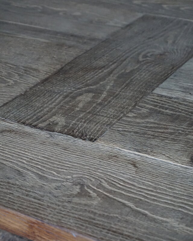 Rene Houtman Oud Eikenhouten Tafel | B300xD100xH79 cm