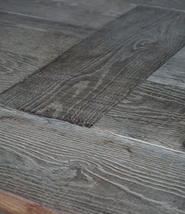 Rene Houtman Oud Eikenhouten Tafel | B300xD100xH79  cm