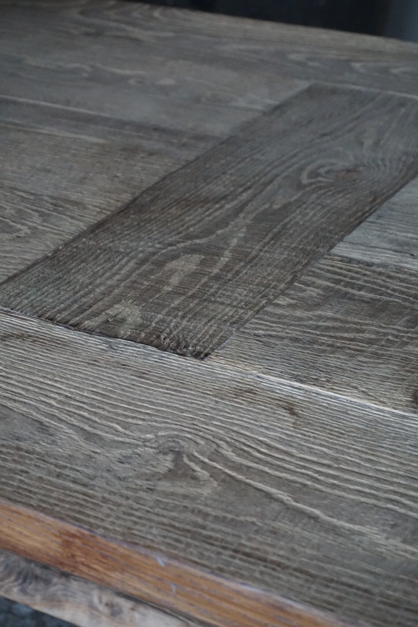 Rene Houtman Oud Eikenhouten Tafel | B300xD100xH79 cm