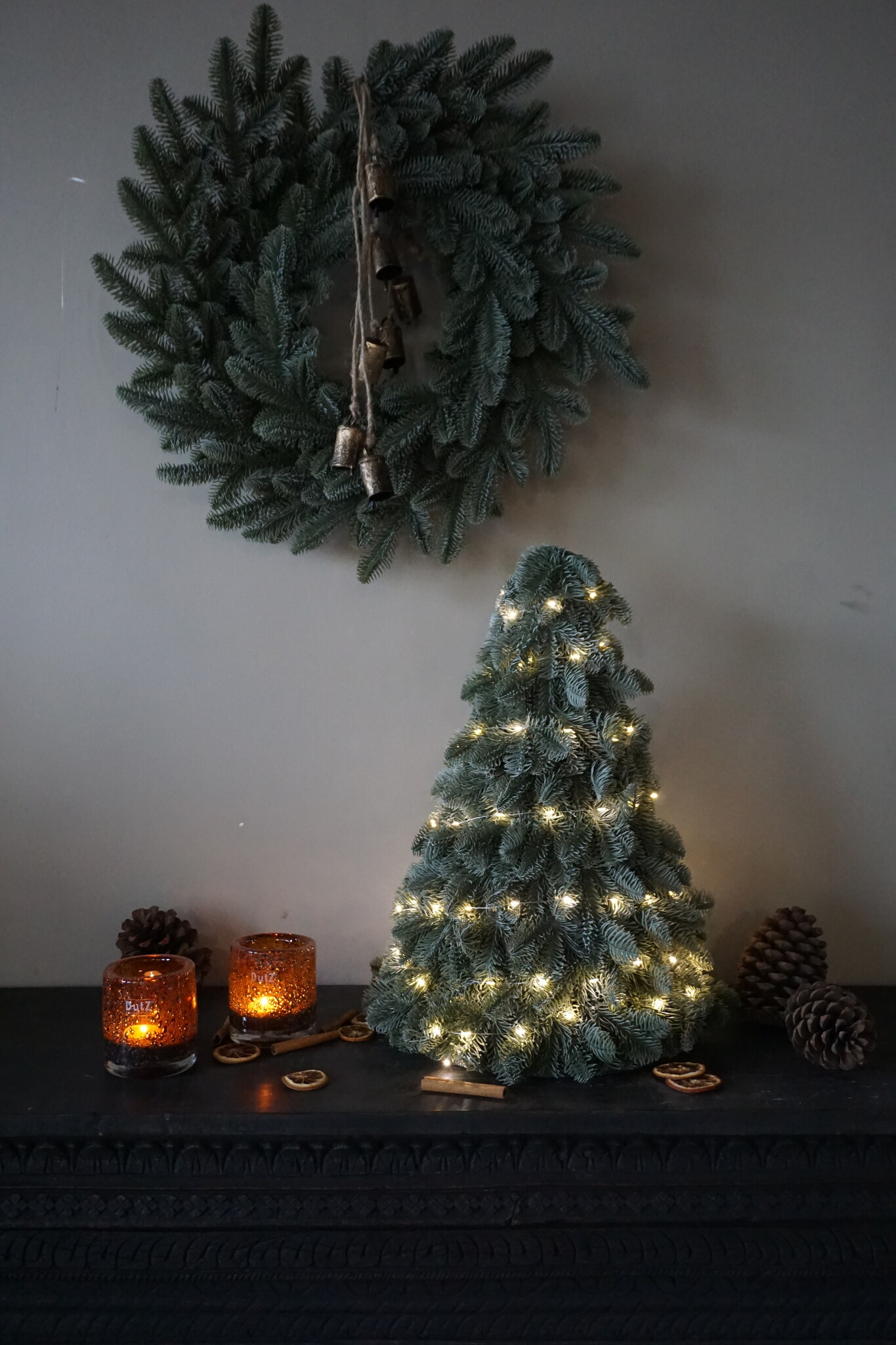 Brynxz Nobilis Kerstboom Inclusief LED Verlichting | D35 x H52