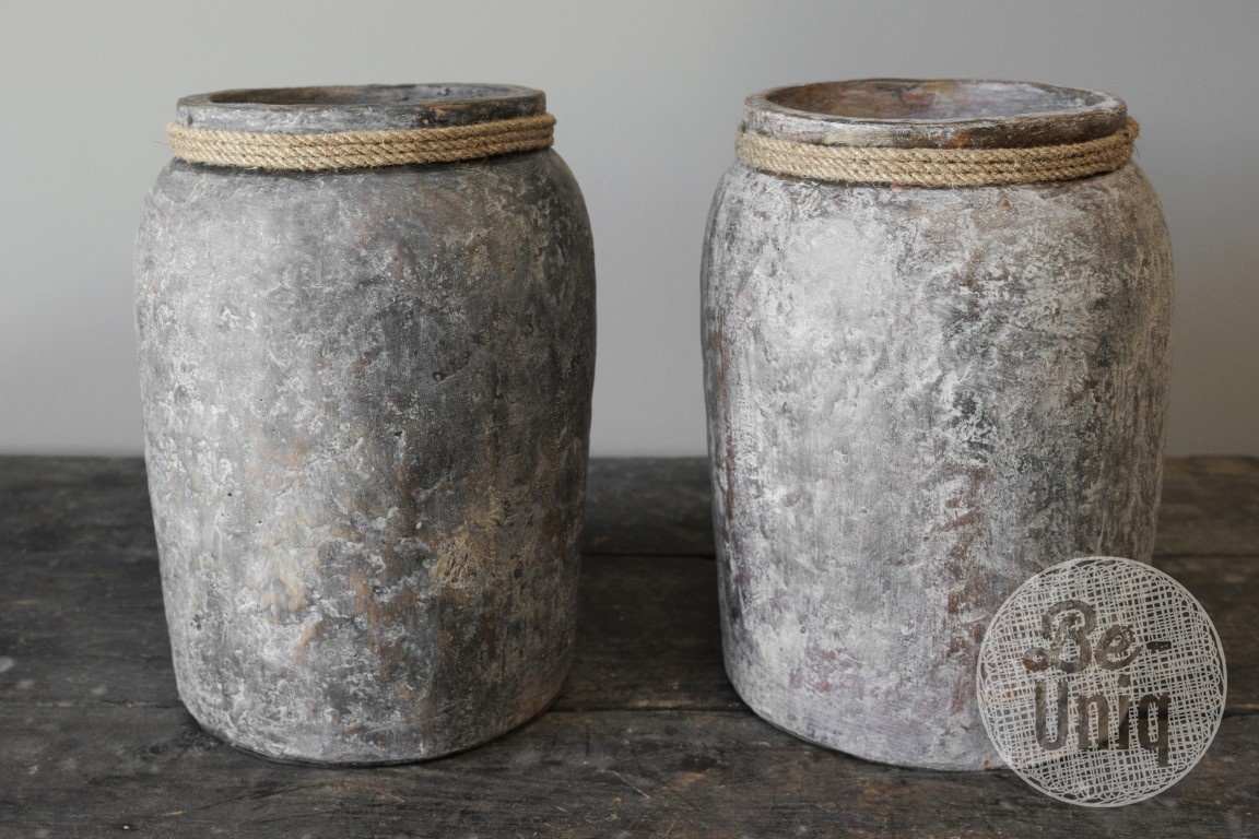 Be-Uniq Village Claypot Handgemaakt | 002 | 40x48x28