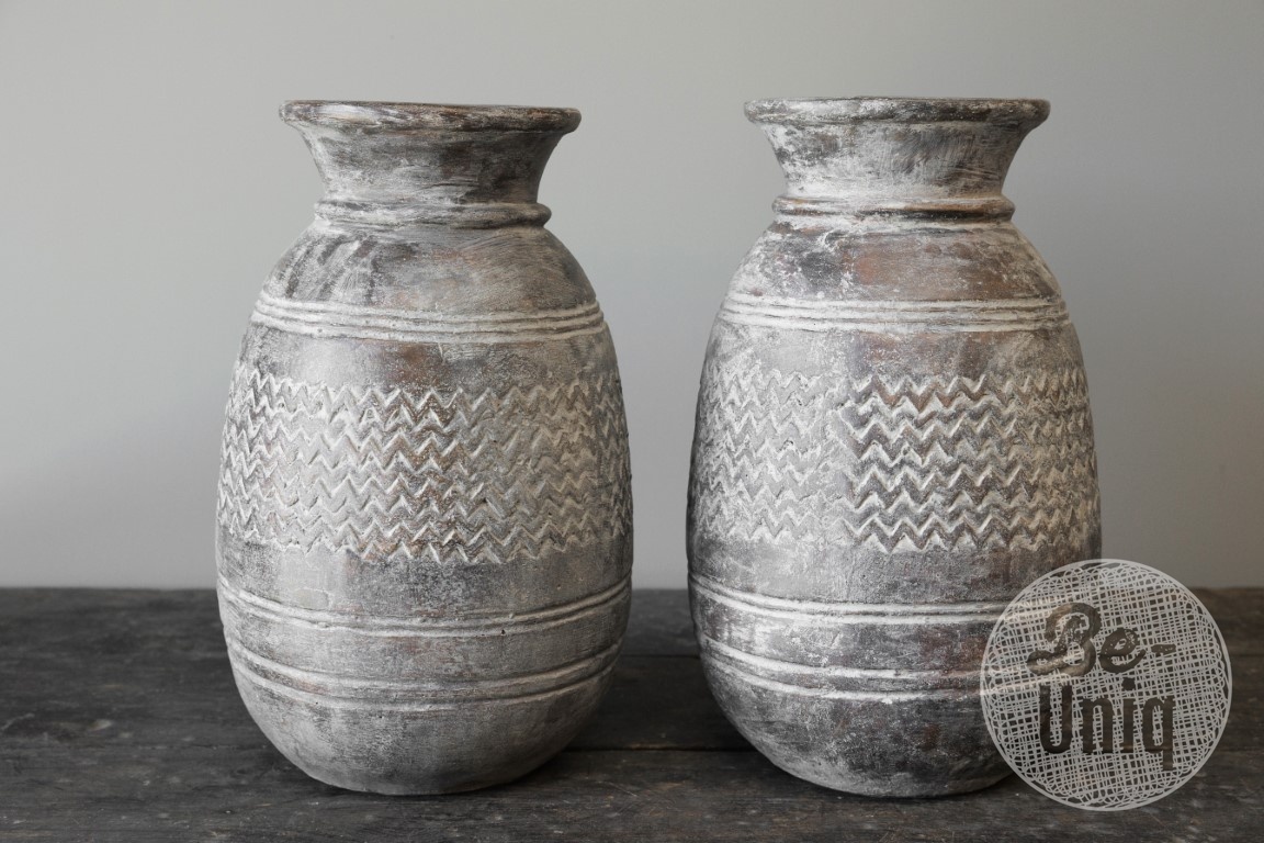 Be-Uniq Village Claypot Handgemaakt | 004 | 50x31x31