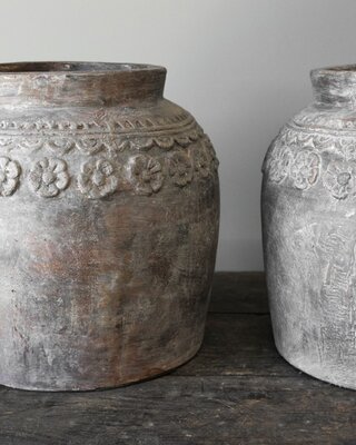 Be-Uniq Village Claypot Handgemaakt | 006 | 40x38x38
