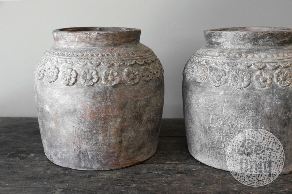 Be-Uniq Village Claypot Handgemaakt | 006 | 40x38x38