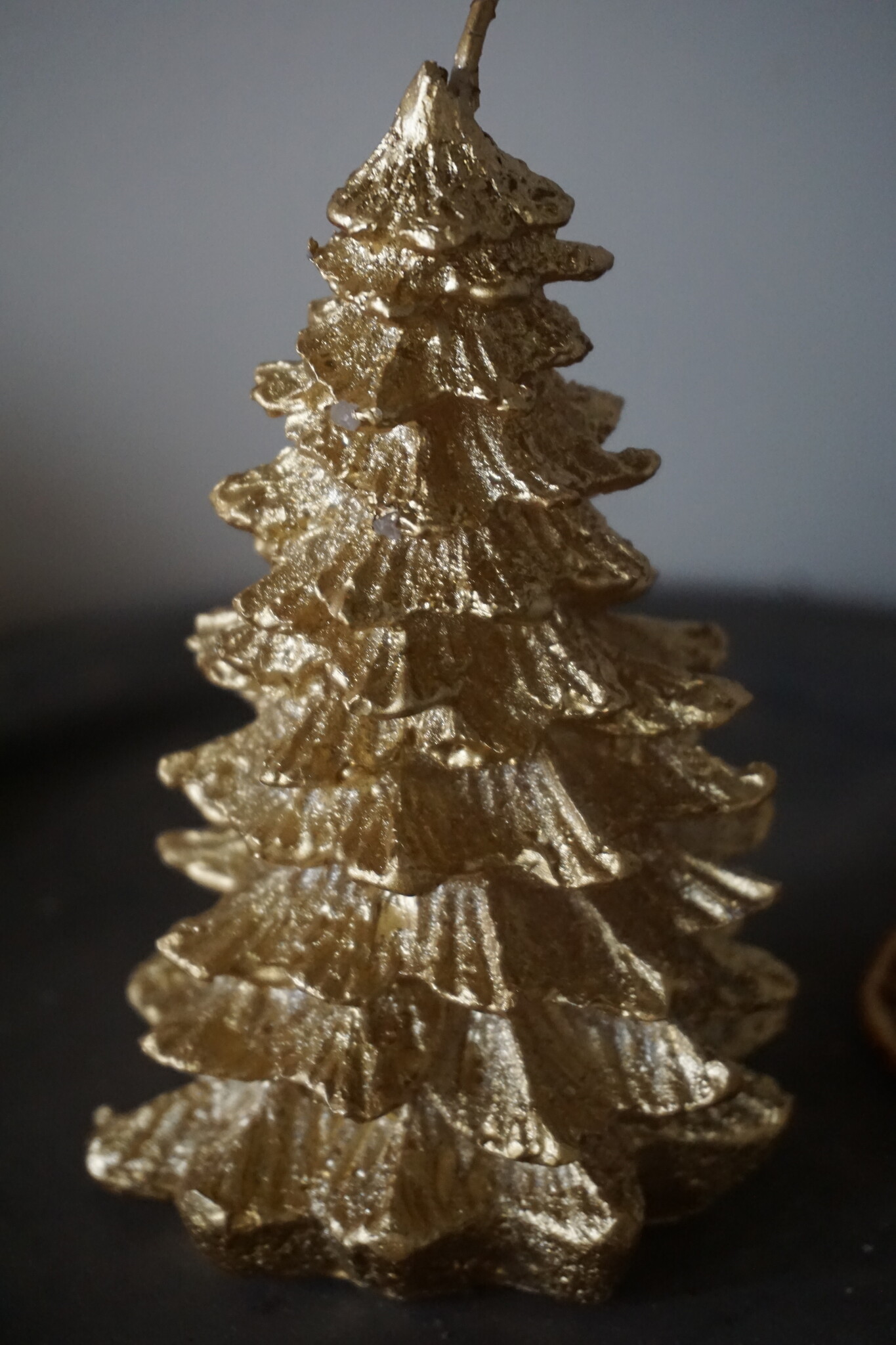 Brynxz Kaars Kerstboom Goud | H12 x D8