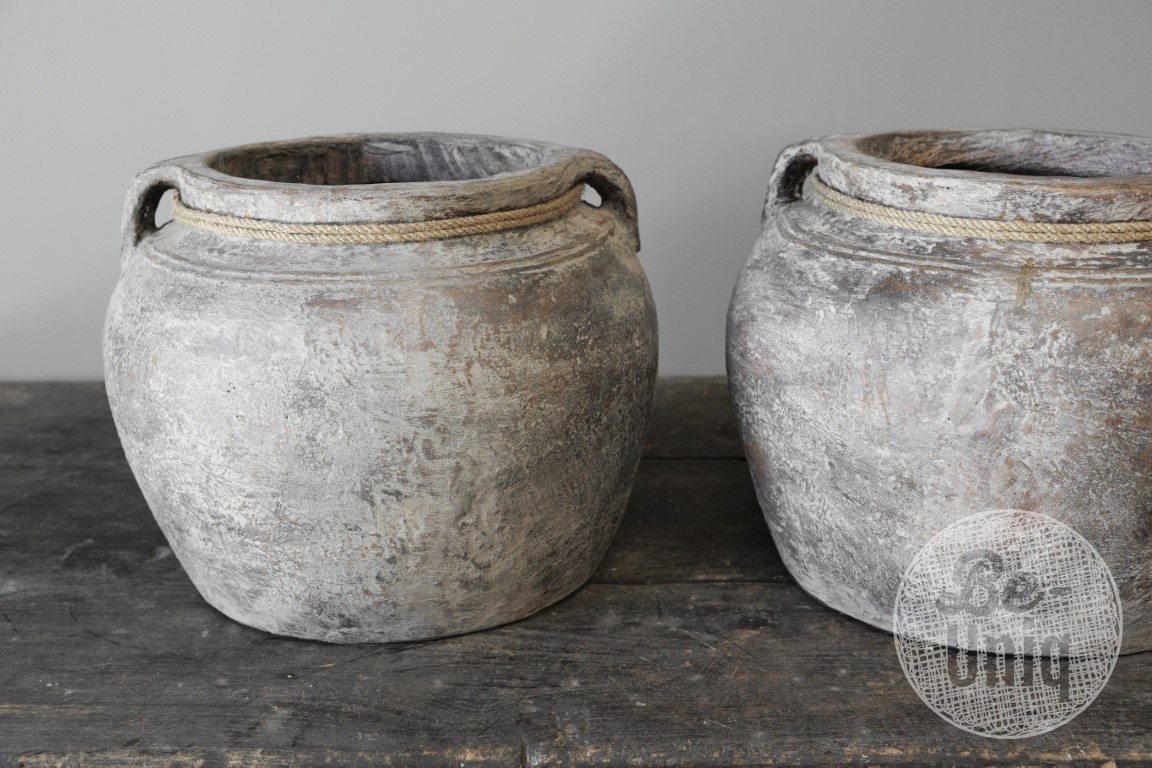 Be-Uniq Village Claypot Handgemaakt | 007 | 33x40x40