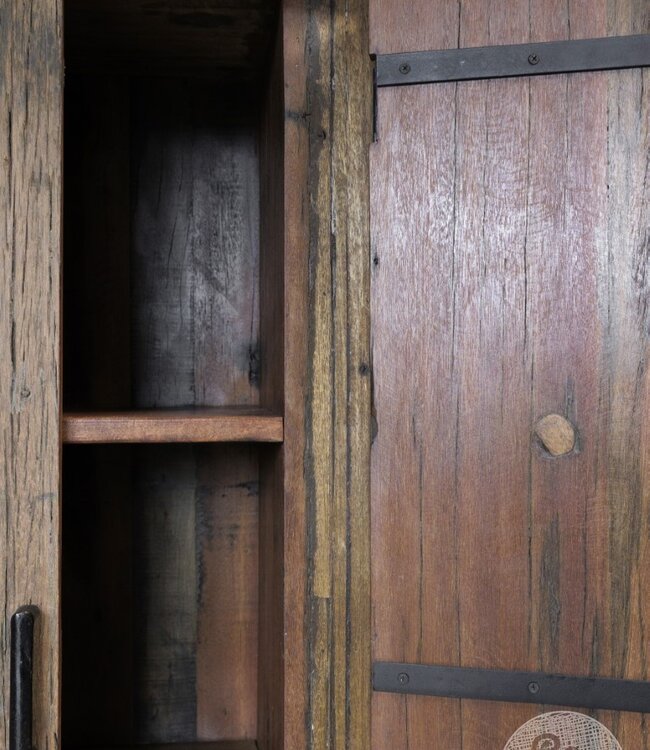 Be-Uniq Badkamerkast Open Vak Dinant 200x60x40 Cm