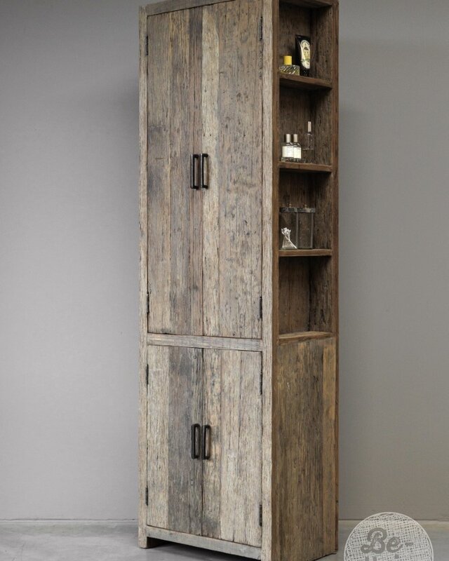 Be-Uniq Badkamerkast Open Vak Dinant 200x60x40 Cm