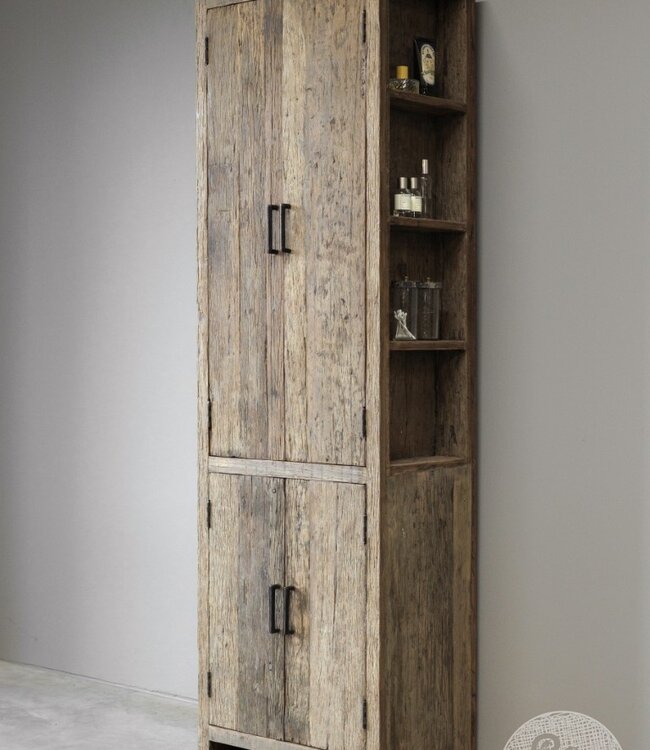 Be-Uniq Badkamerkast Open Vak Dinant 200x60x40 Cm