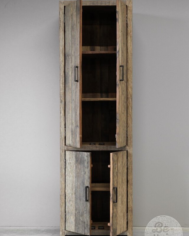 Be-Uniq Badkamerkast Open Vak Dinant 200x60x40 Cm