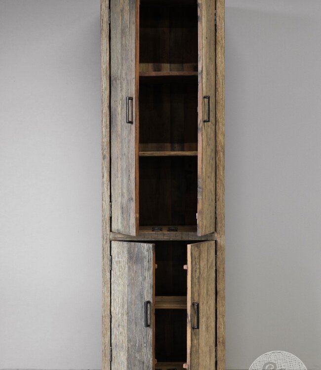 Be-Uniq Badkamerkast Open Vak Dinant 200x60x40 Cm