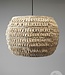 Be-Uniq Hanglamp Sisal Natural L | incl. fitting H31xB45xD45 cm
