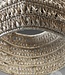Be-Uniq Hanglamp Sisal Natural L | incl. fitting H31xB45xD45 cm