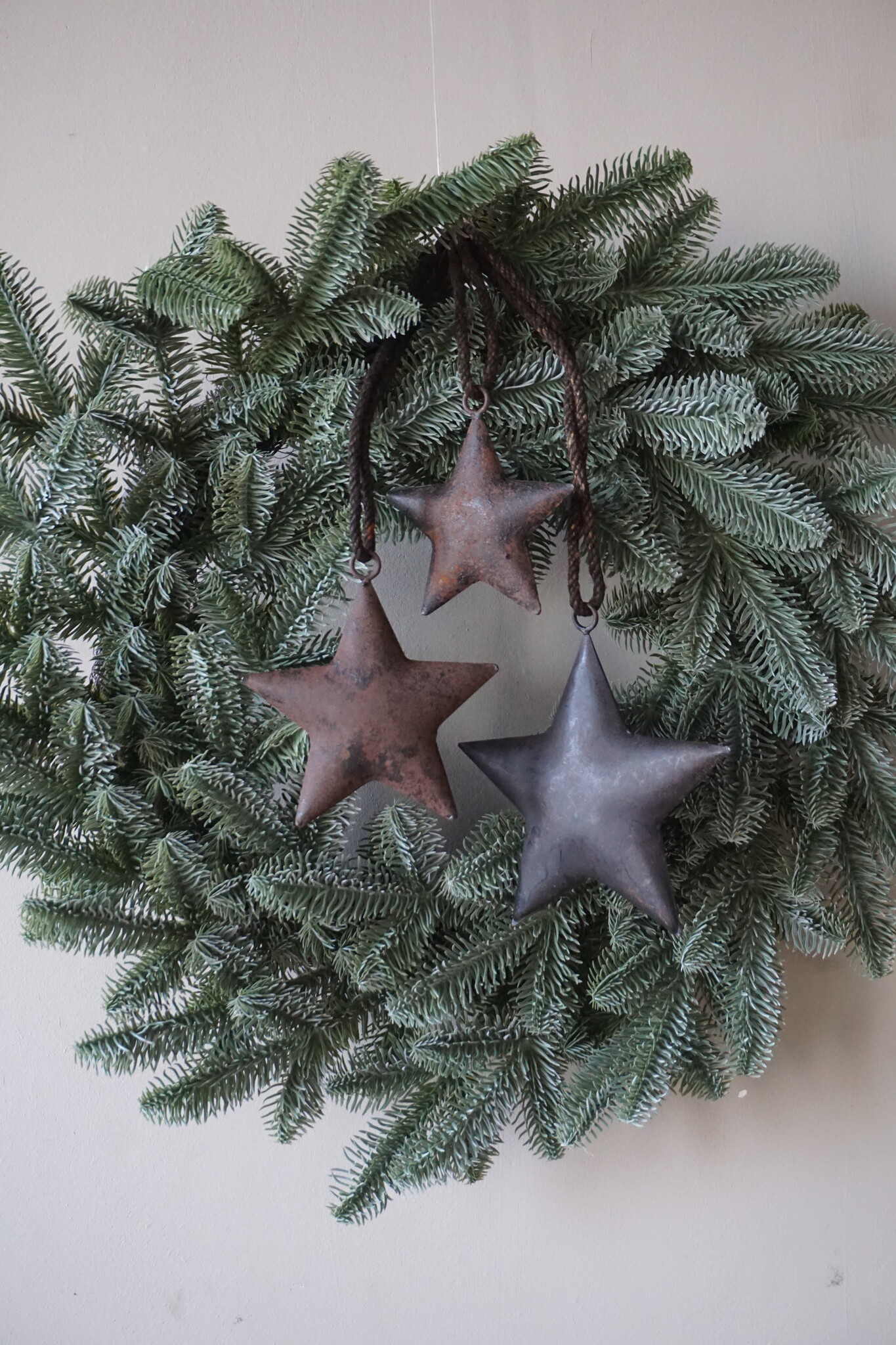Rene Houtman Roestige Metalen Ster Aan Lint | 15 cm