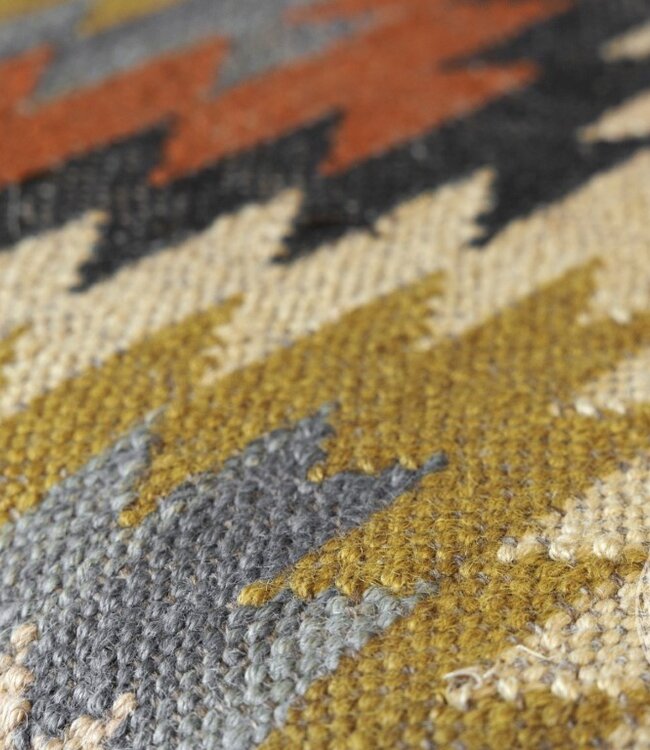 Be-Uniq Bankje Rustiek | Oude Kelim Nr 5 | H50xB120xD45 cm