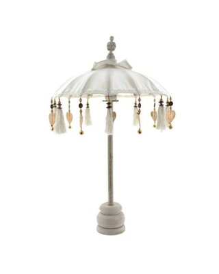 Rene Houtman Tafelparasol Bali Met Hangertjes | H80 x D42 cm