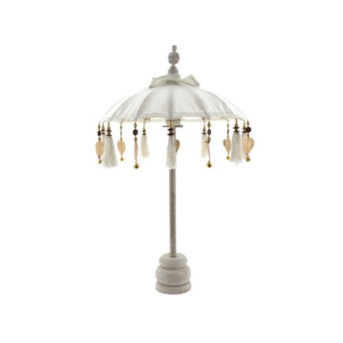 Rene Houtman Tafelparasol Bali Met Hangertjes | H80 x D42 cm