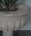 Be-Uniq Stenen Pot Met Voetstuk | D61,5xH62 cm | Nr2