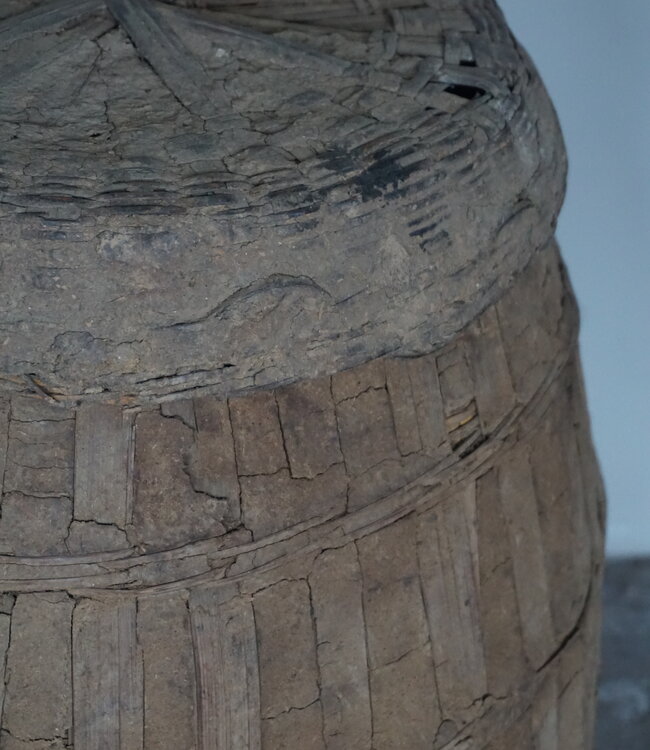 Be-Uniq Unieke Leemmand Handgemaakt | D34 x H45 cm