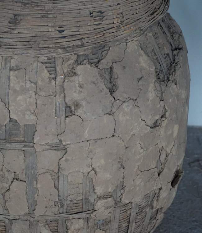 Be-Uniq Unieke Leemmand Handgemaakt | D34 x H40 cm