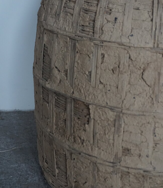 Be-Uniq Unieke Leemmand Handgemaakt XL | D50 x H63 cm