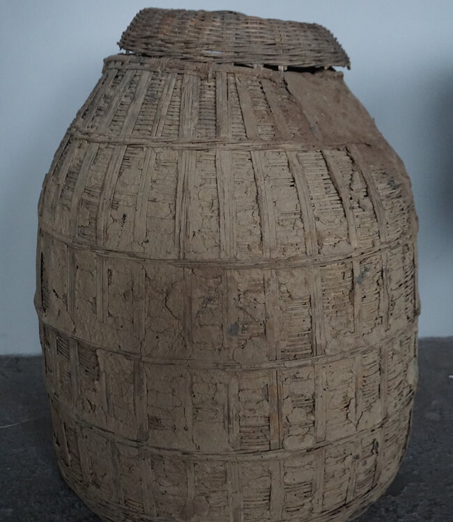 Be-Uniq Unieke Leemmand Handgemaakt XL | D50 x H63 cm