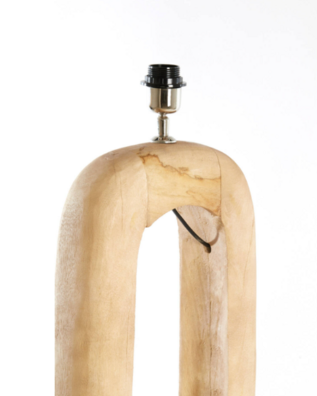 Light&Living Vloerlamp Kelafo Naturel | 38x12x125 cm
